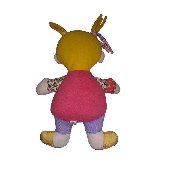 VTG Playskool Dressy Bessy Stuffed Plush Doll Learn to Dress Yourself Doll Toy - Picture 3 of 9